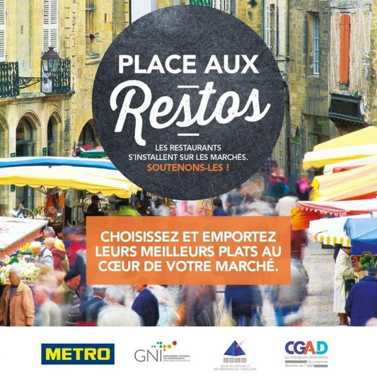 FLYCUP SOUTIENT L’OPÉRATION PLACE AUX RESTOS